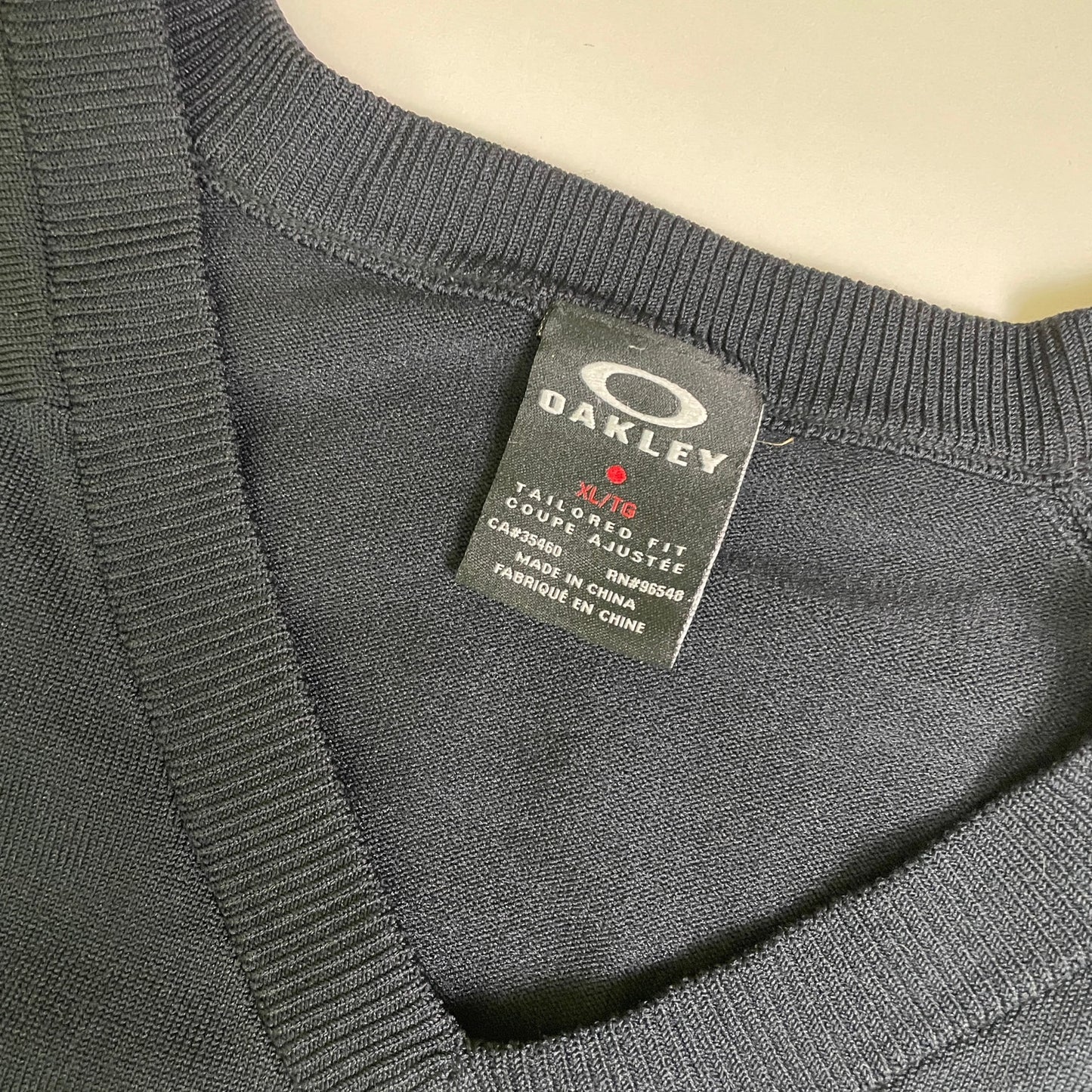 Oakley golf knit sweater XL