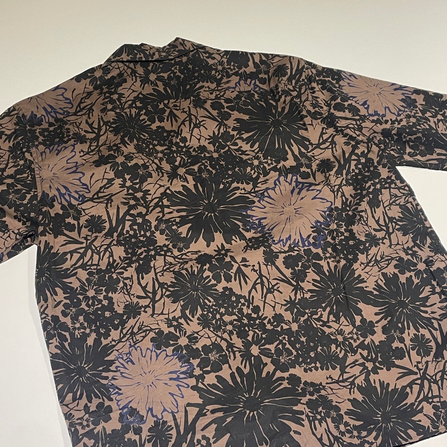 Norse Projects floral print button up M