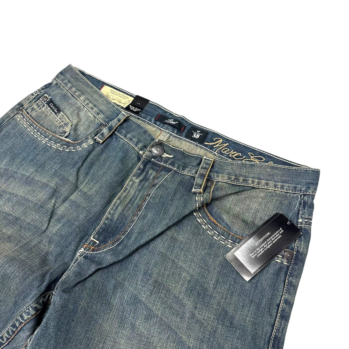 New Y2K Mark Ecko Straight Cut Baggy Jeans 38