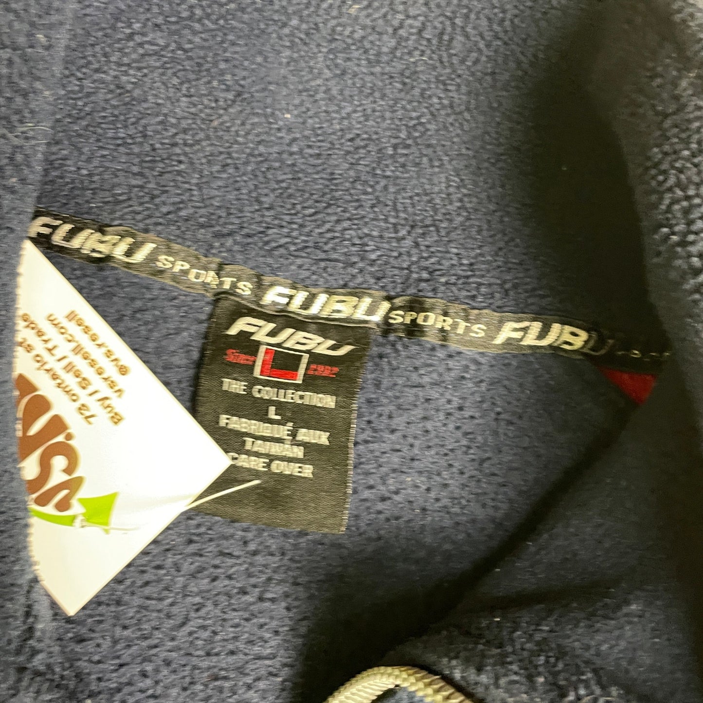 FUBU international oversized fleece jacket XL