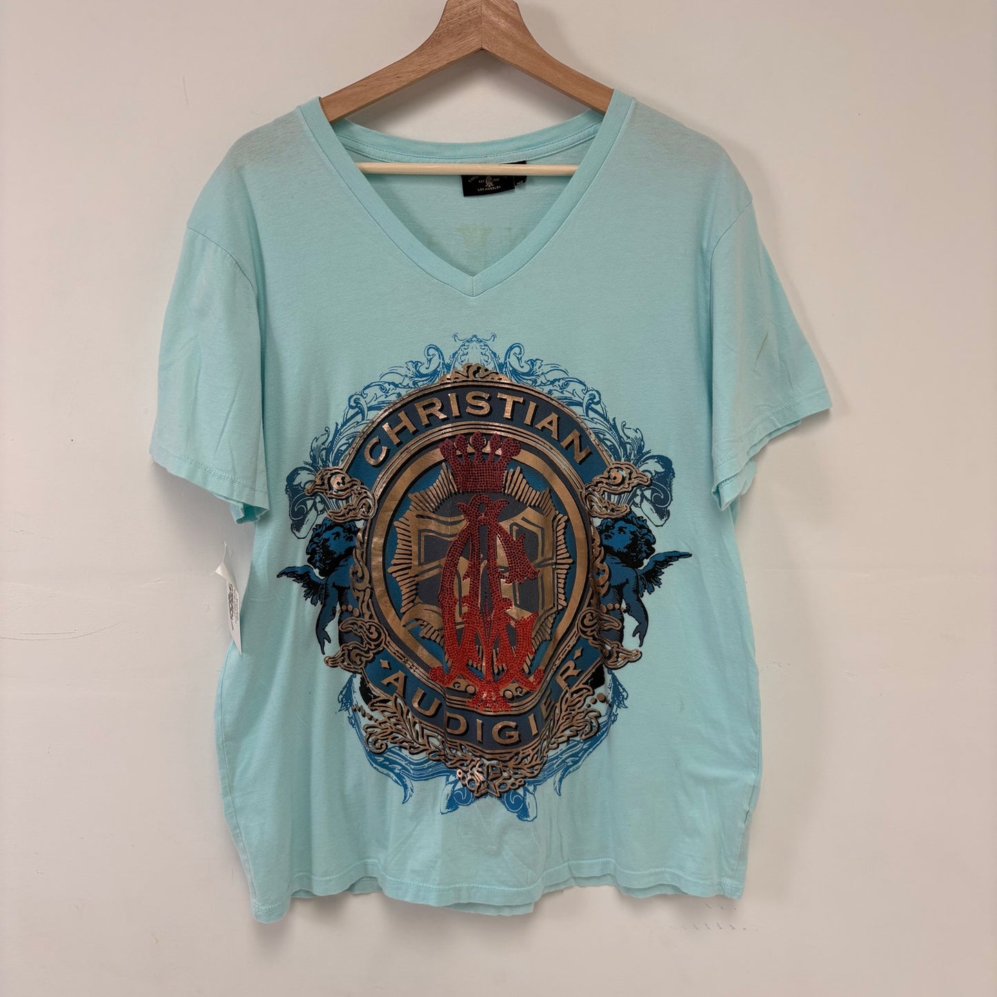 Vintage Christian Audigier T-Shirt XL