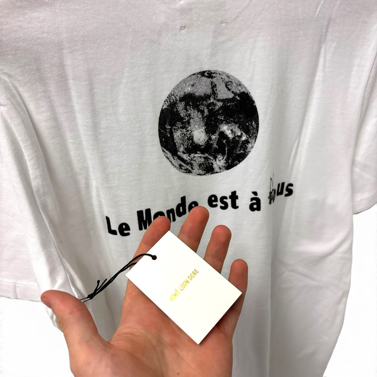 Aime Leon Dore Le Monde est a Nous Shirt Brand New M