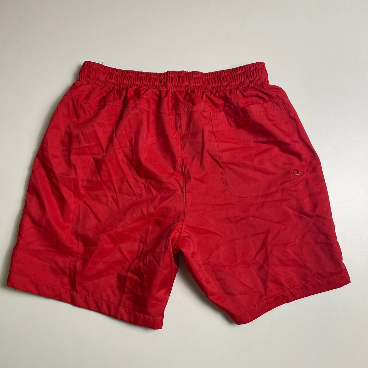 Red nylon Nike athletic shorts XS