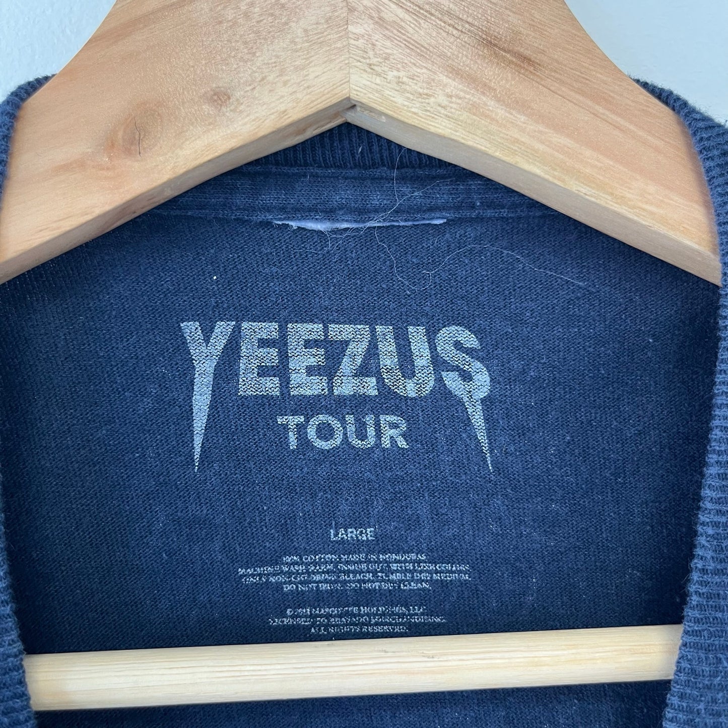 Yeezus Life of Pablo 2013 Tour Shirt L