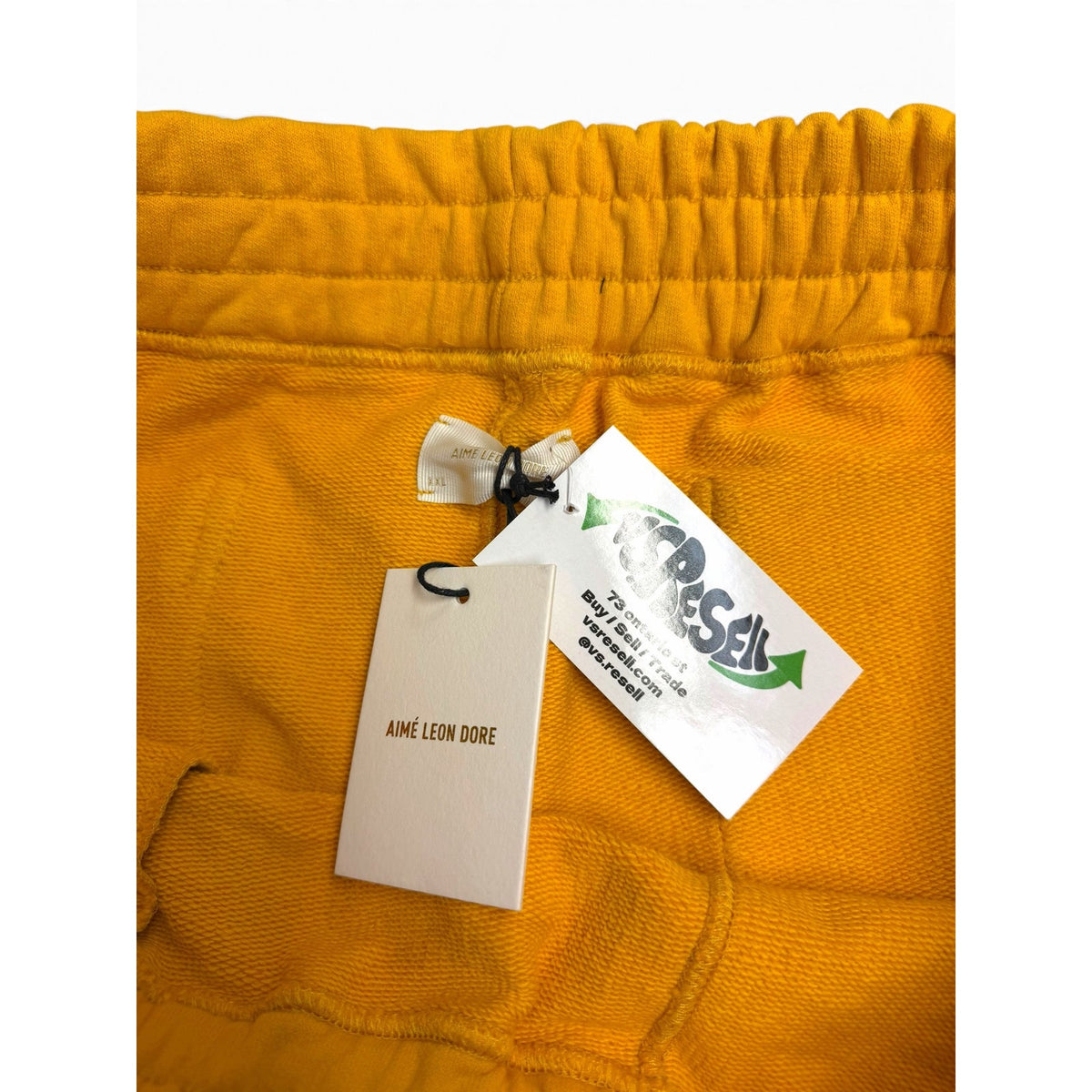 Aimé Leon Dore Yellow Sweatpants XXL