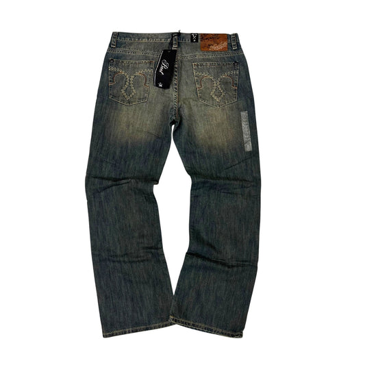 New Y2K Mark Ecko Straight Cut Baggy Jeans 38