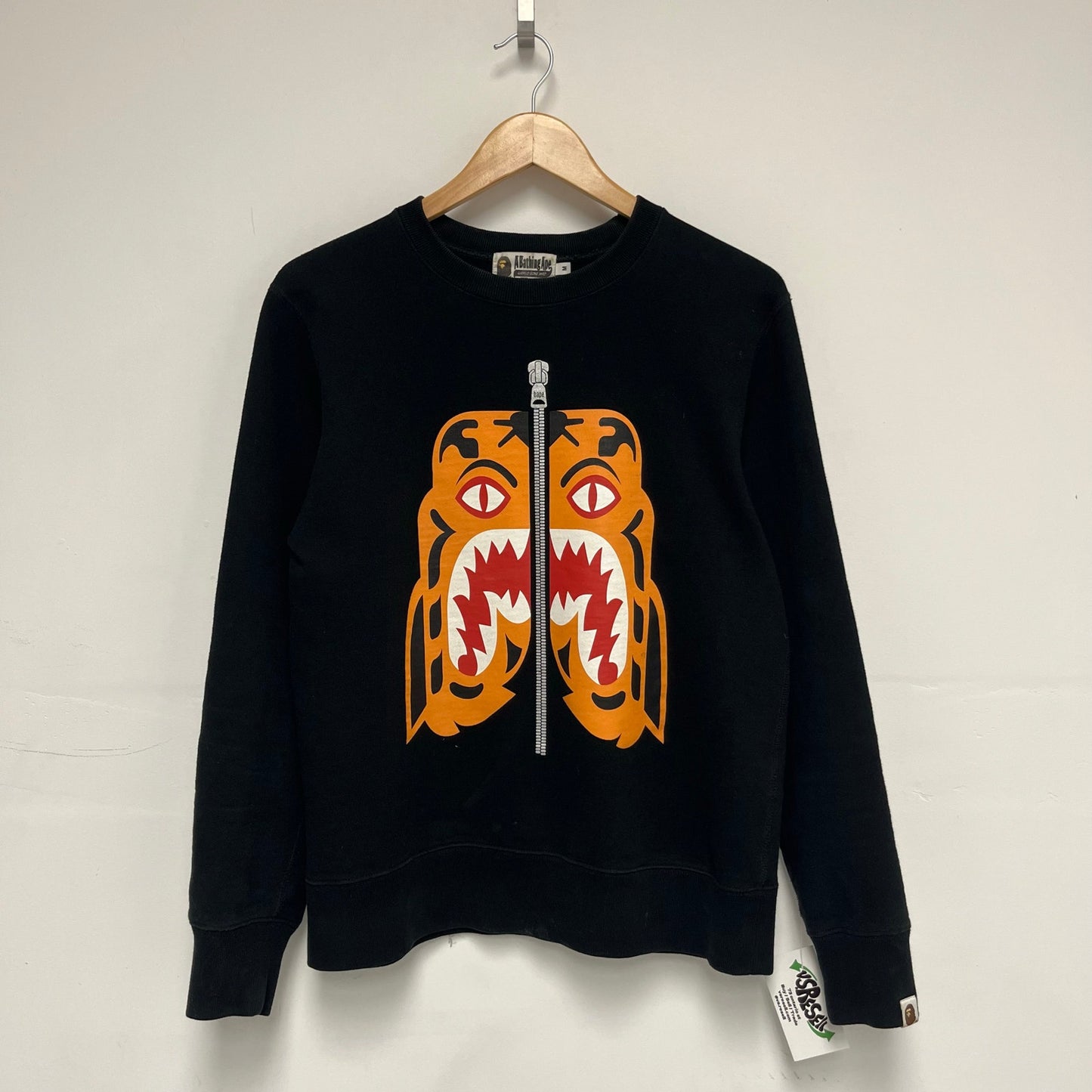 Bape Tiger Heavy Weight Crewneck M