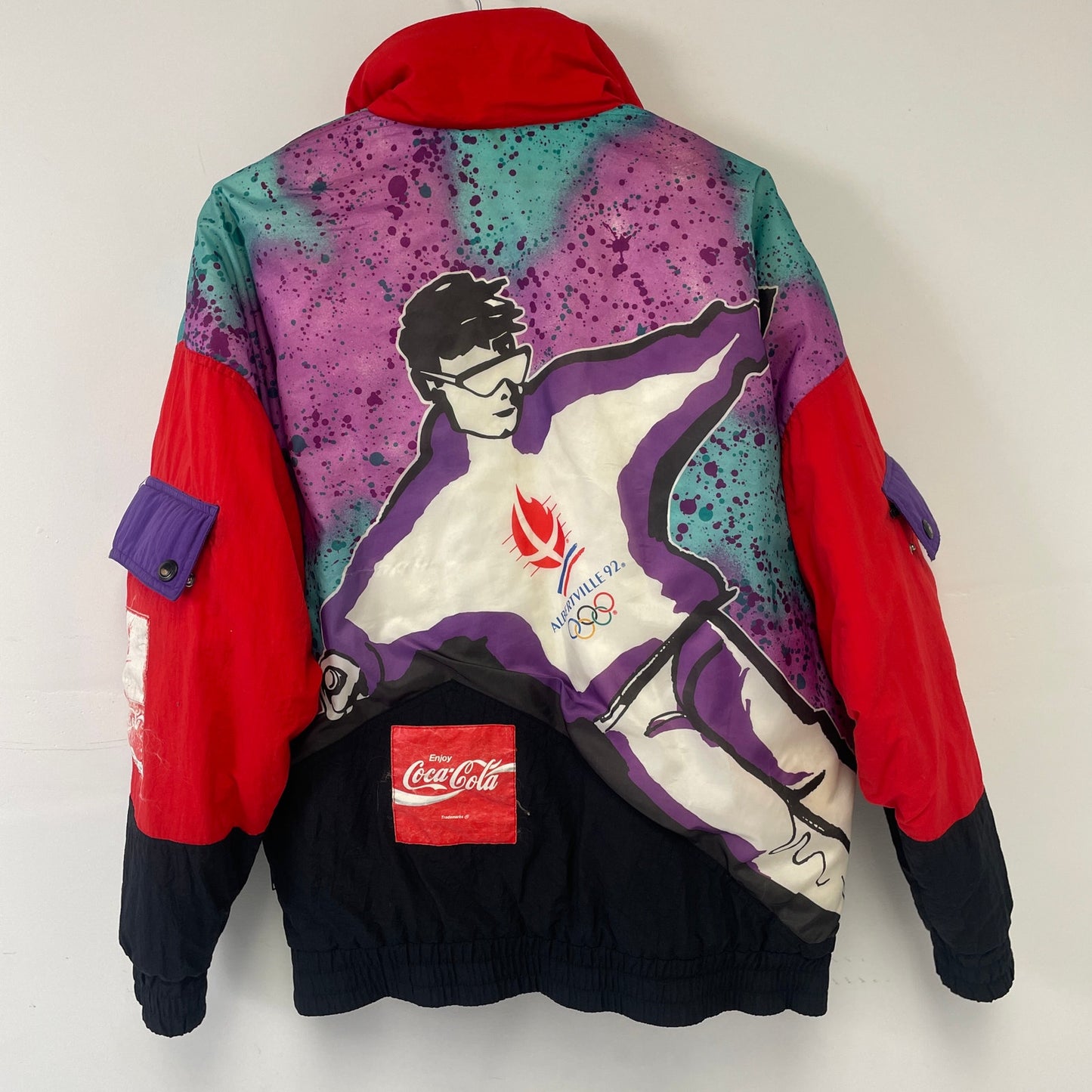 Vintage Coca Cola Olympics Jacket M
