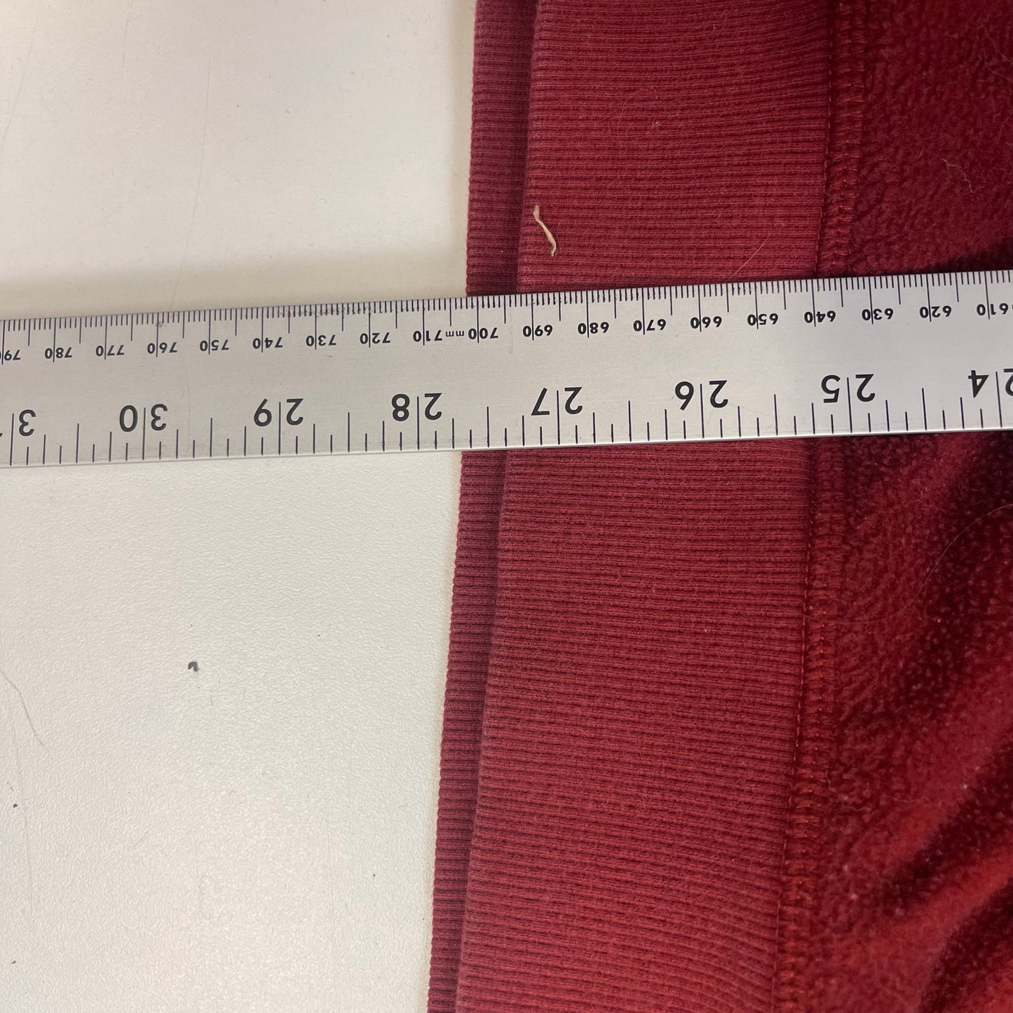 FTP Sherpa Half Zip Jacket fleece Red L