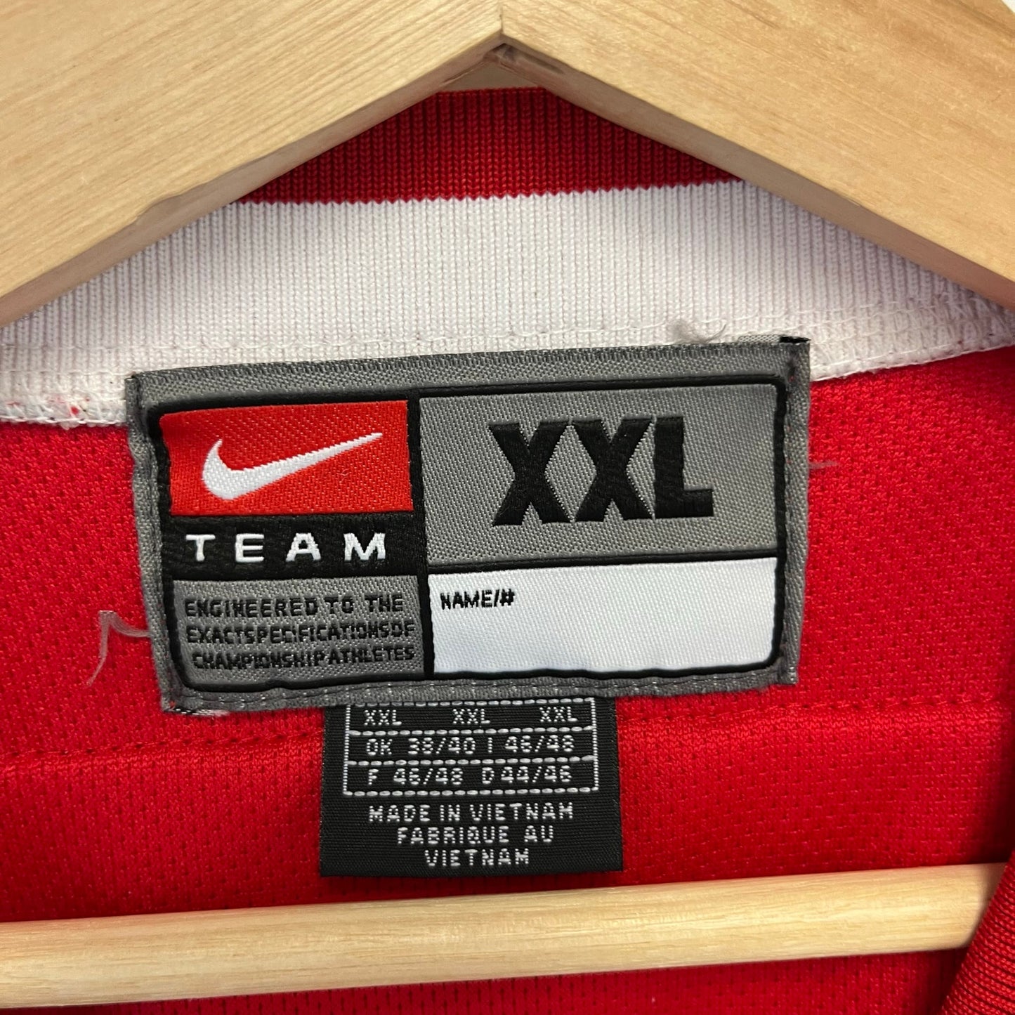 Nike Team Canada 2010 Vancouver Olympics Luongo Jersey XXL