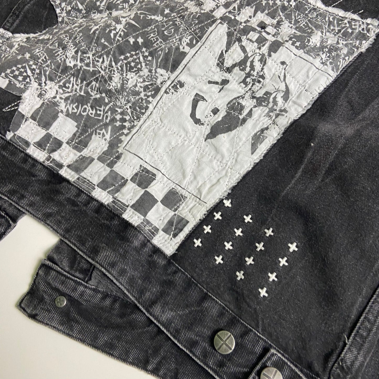 Ksubi sashiko denim jacket