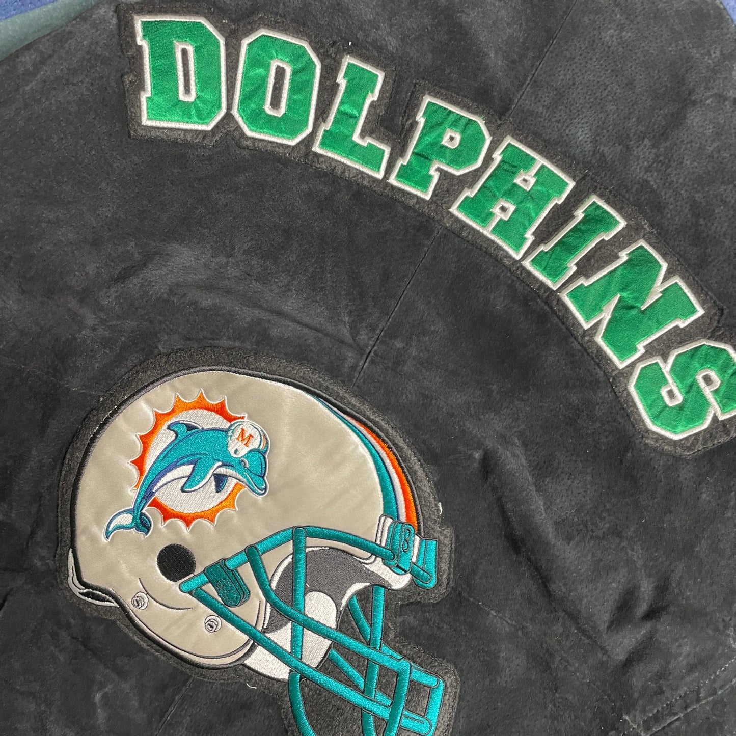 Miami Dolphins vintage suede jacket