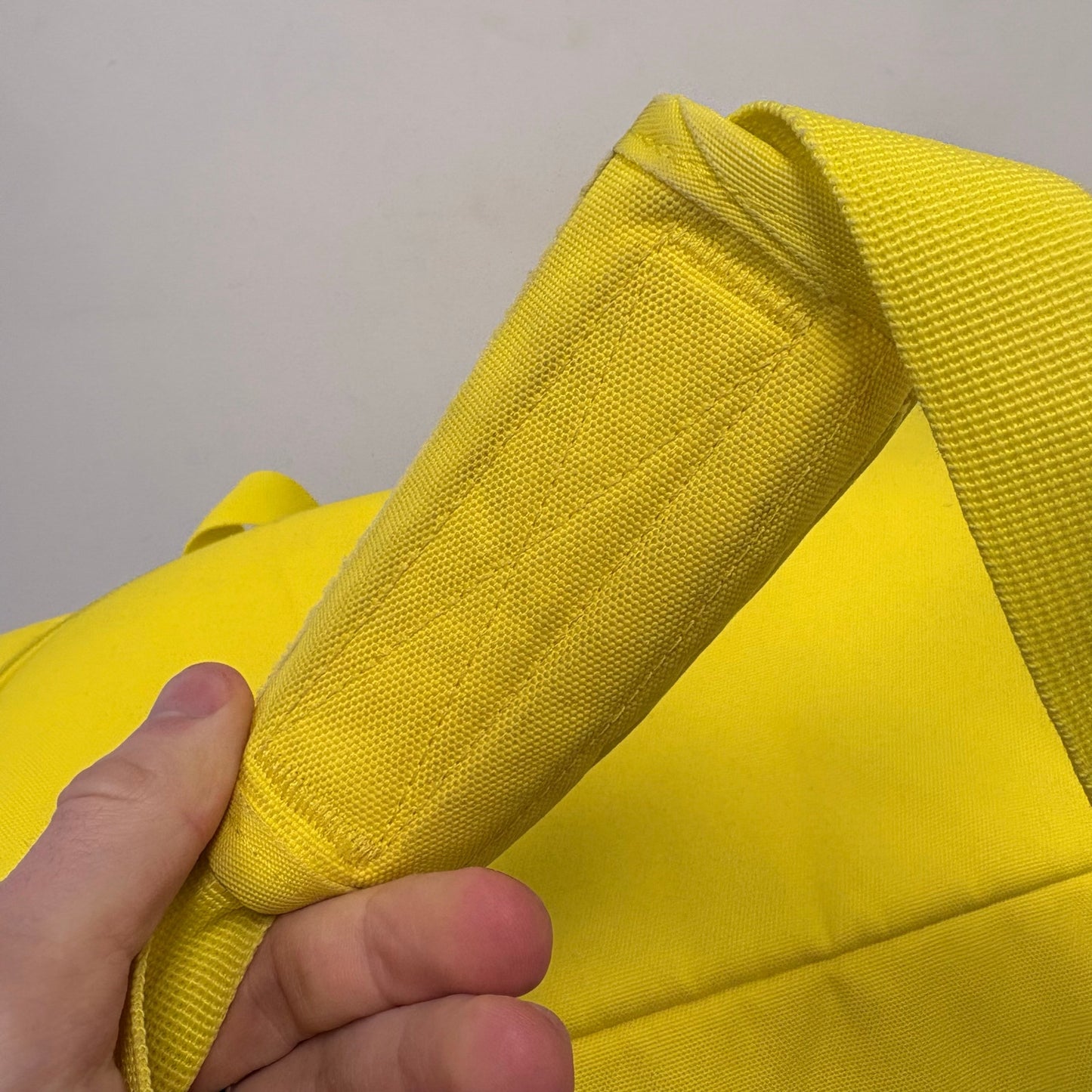 Nike x Off-White yellow Duffle Bag