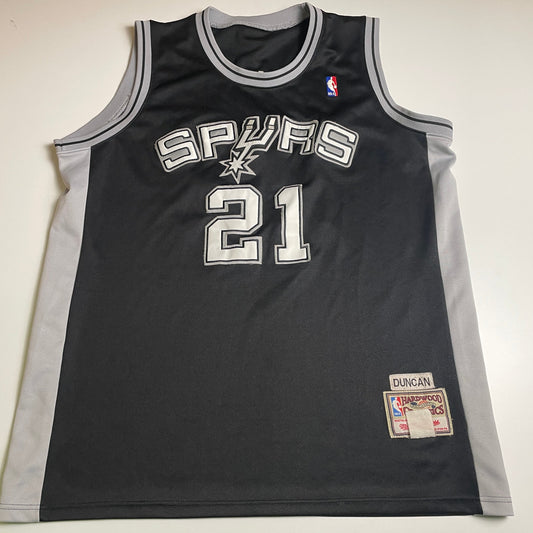 Hardwood Classics Tim Duncan spurs jersey XL