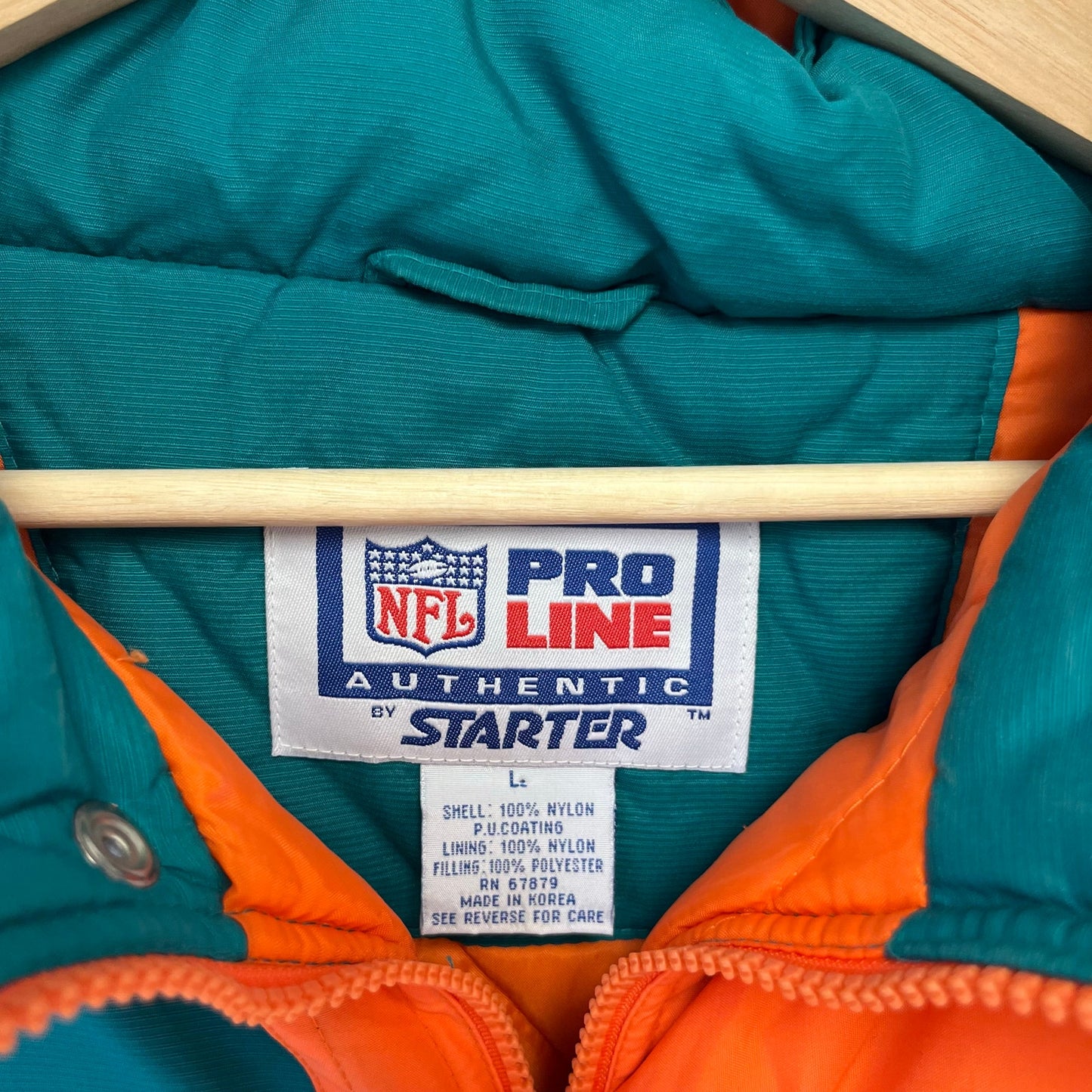 Vintage Dolphins Starter Jacket L