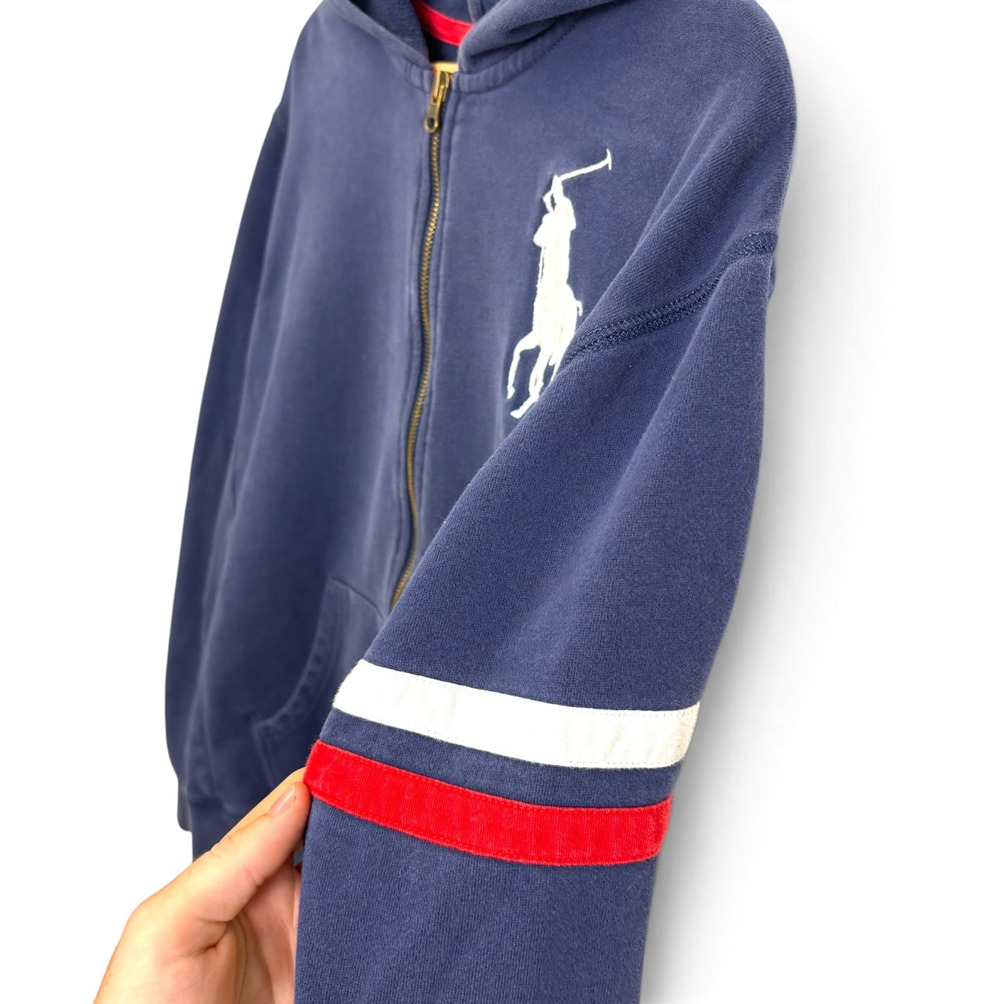 Vintage Polo Ralph Lauren Big Pony Zip Up S