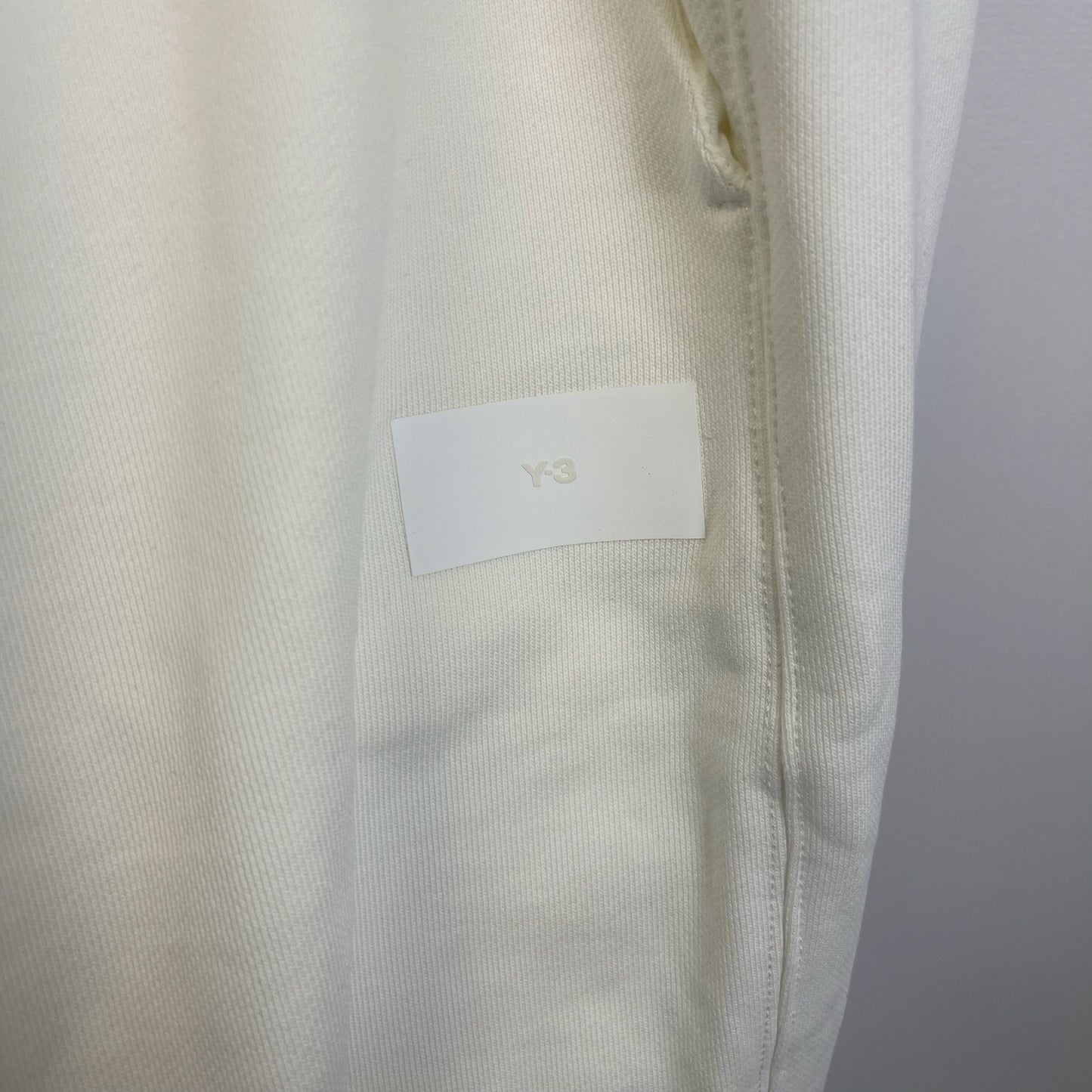 Y-3 white joggers sweatpants XL