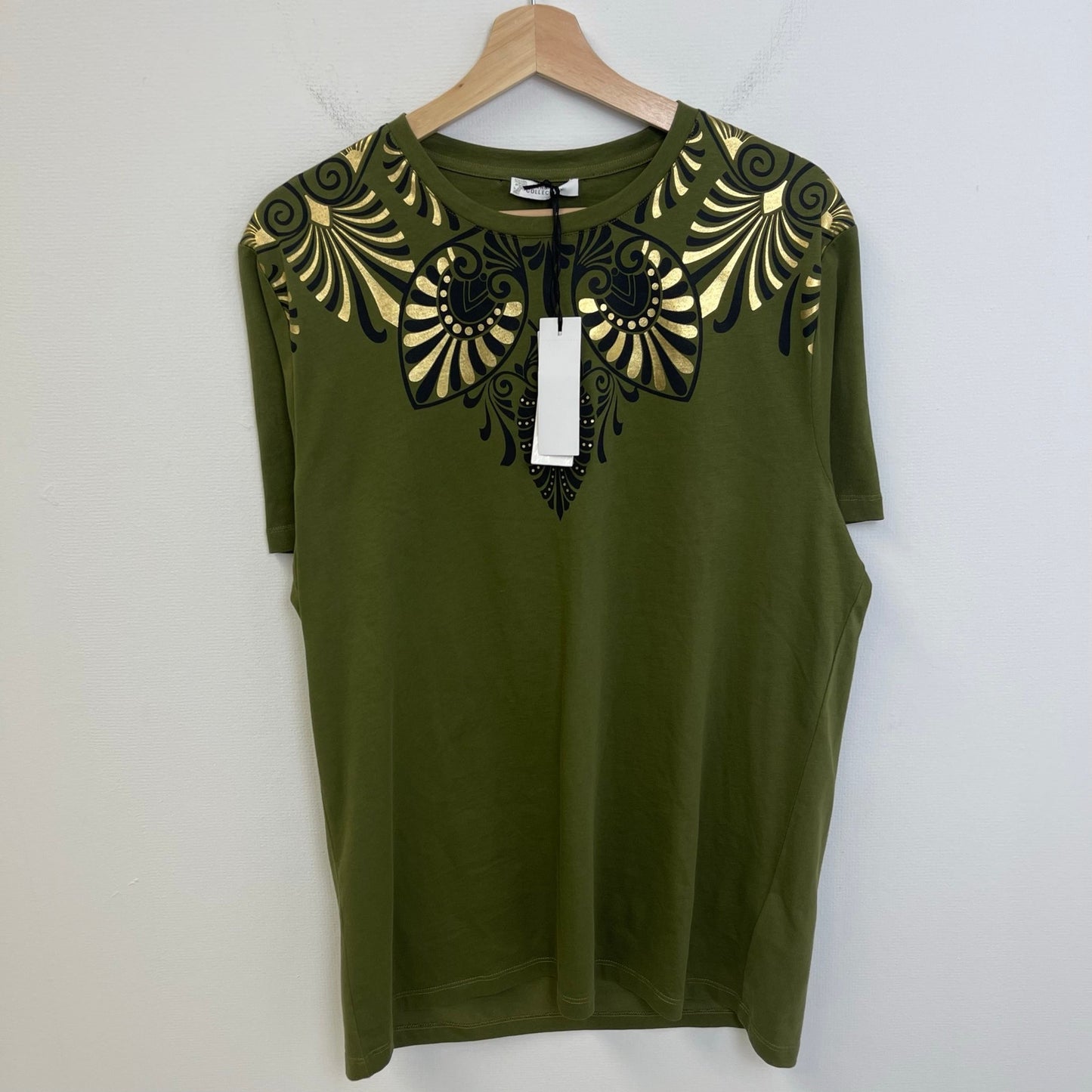 Versace Collection Mostarda Design Shirt L