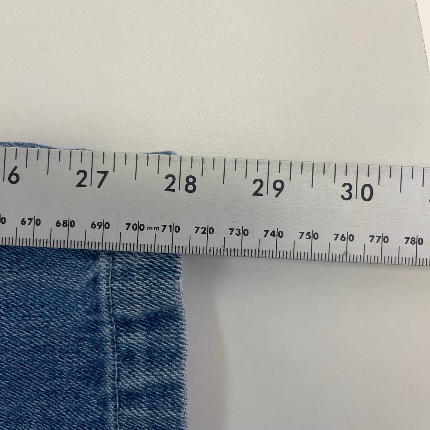 Stussy double knee lightwash denim jeans 28