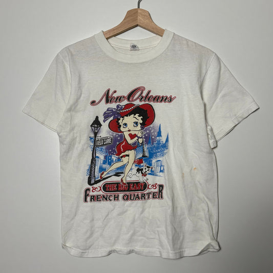 Vintage Betty Boop new orleans graphic tee S