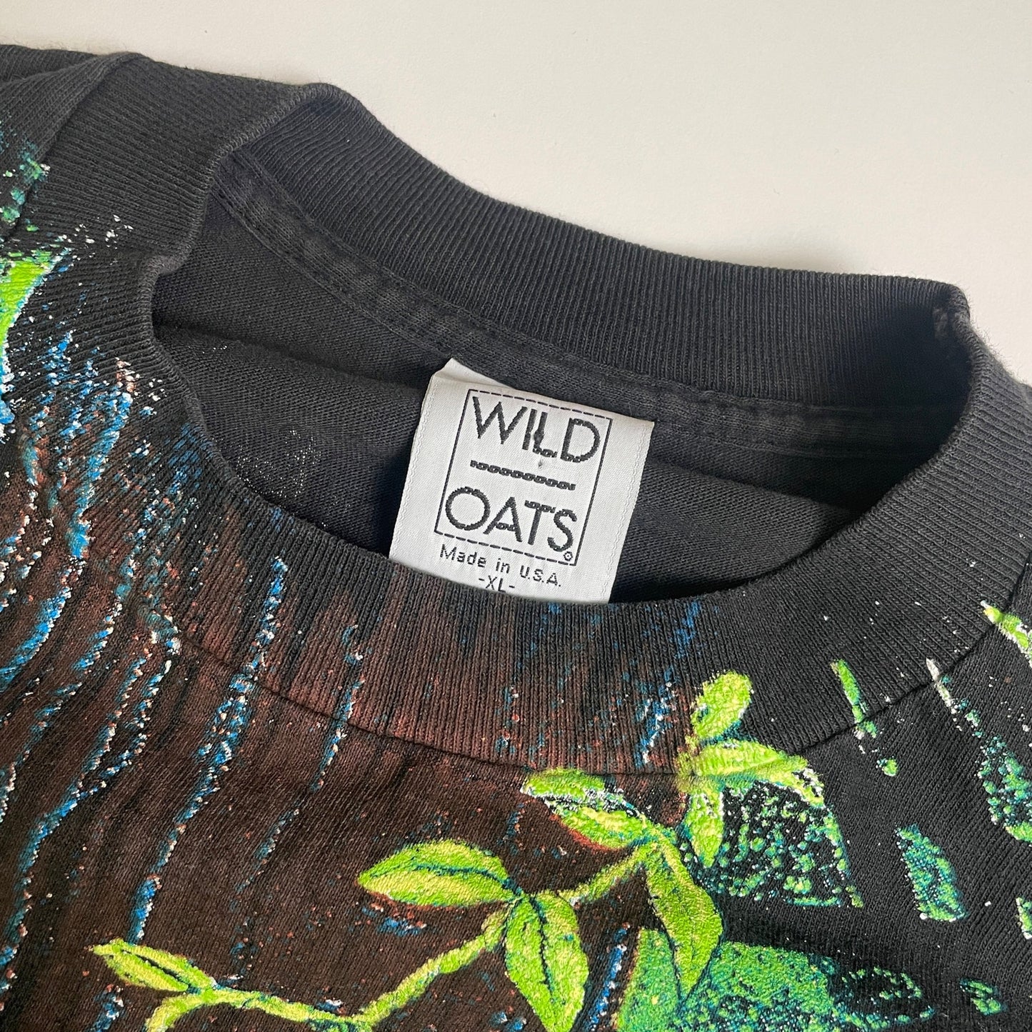 WILD OATS AOP nature print t shirt XL