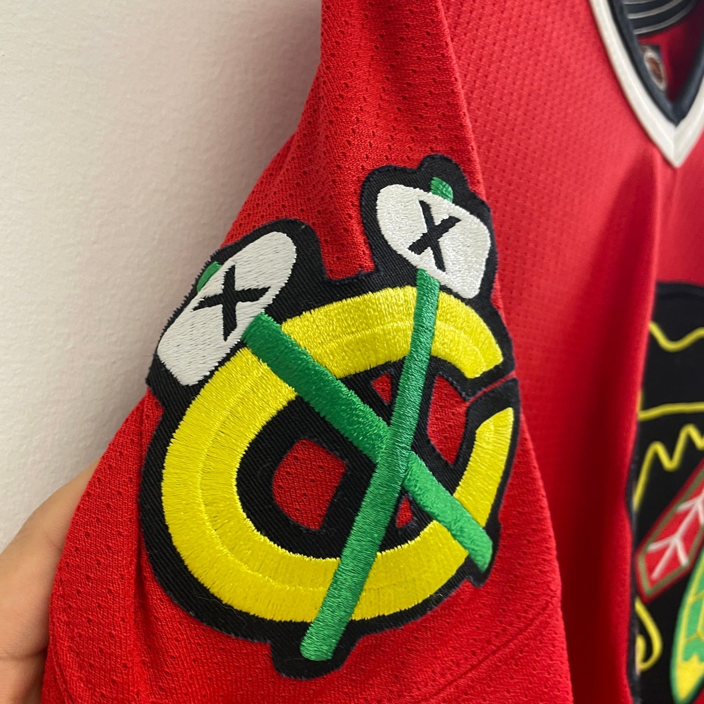 Vintage 90s Chicago Blackhawks Hockey Jersey L
