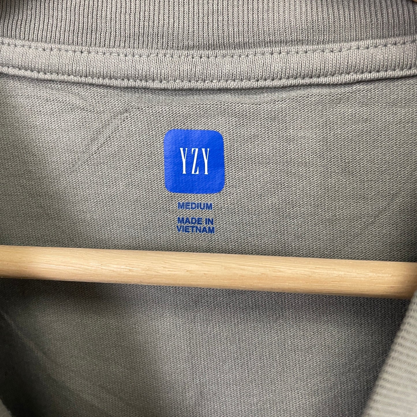 Yeezy Gap blank grey tee M NEW