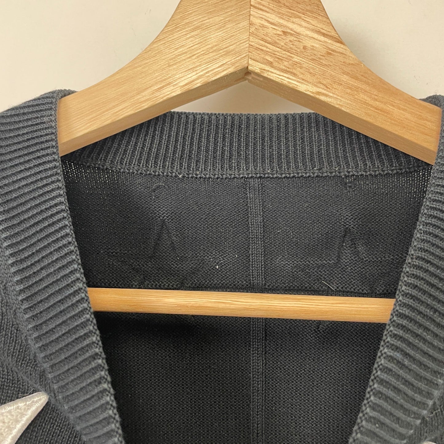 Givenchy star embroidery black crewneck S