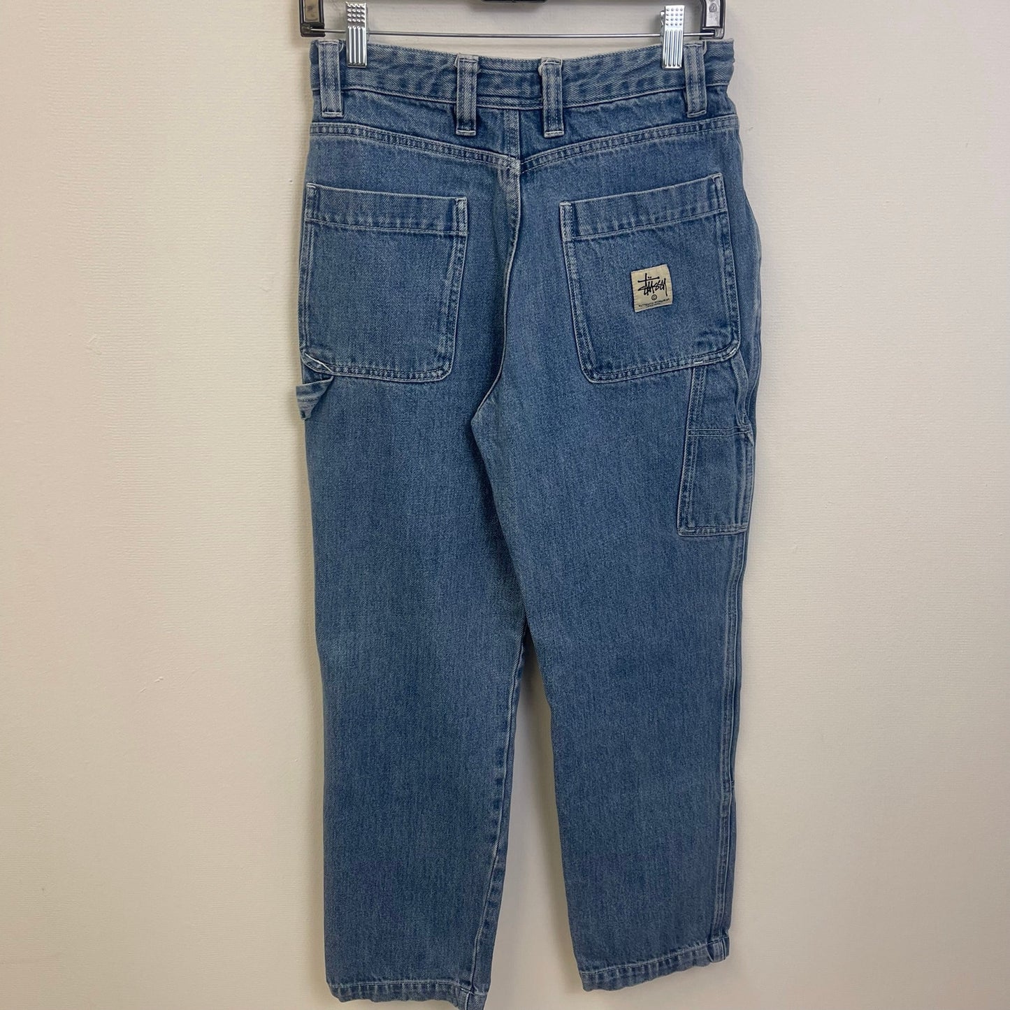 Stussy double knee lightwash denim jeans 28