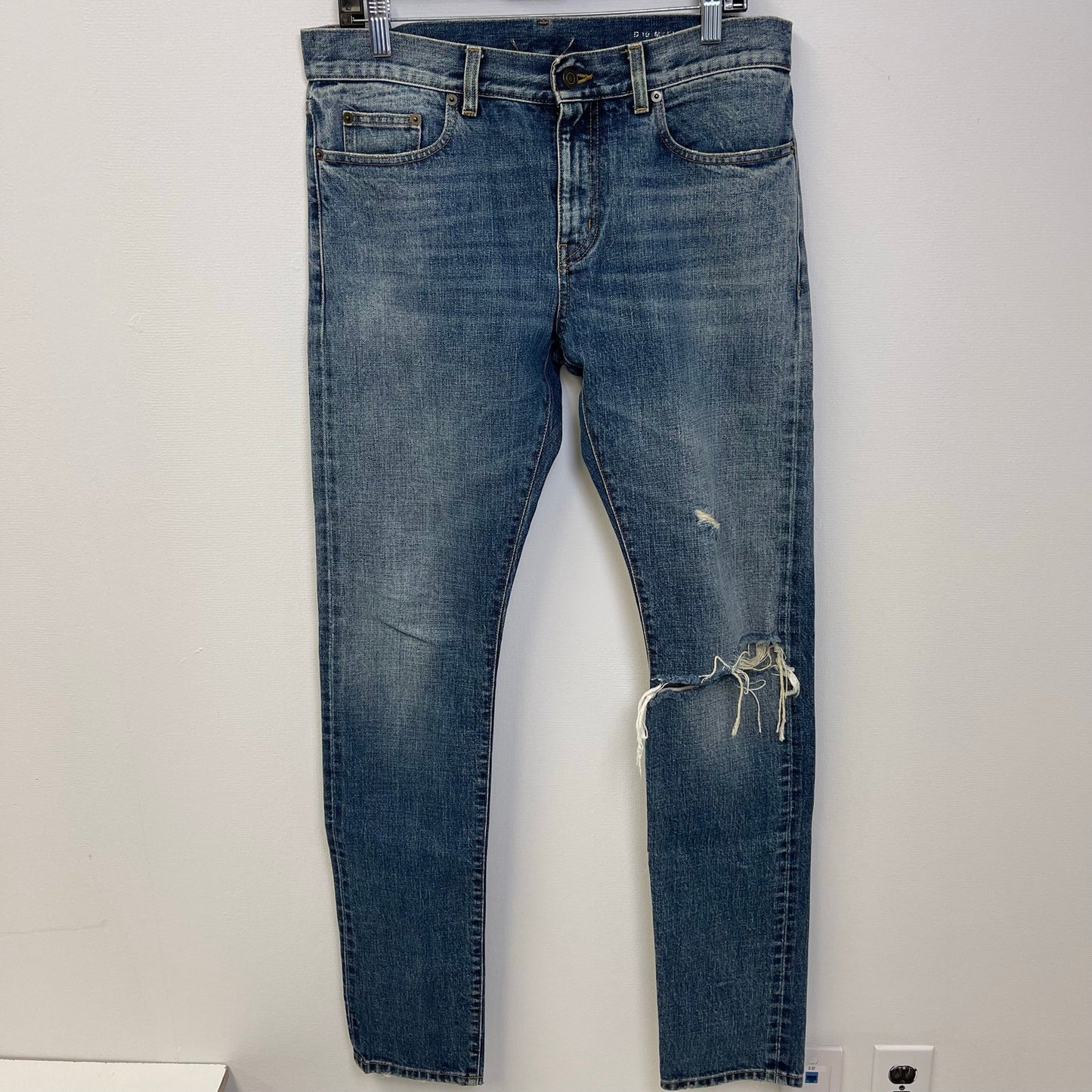 Saint Laurent slim fit denim jeans 36