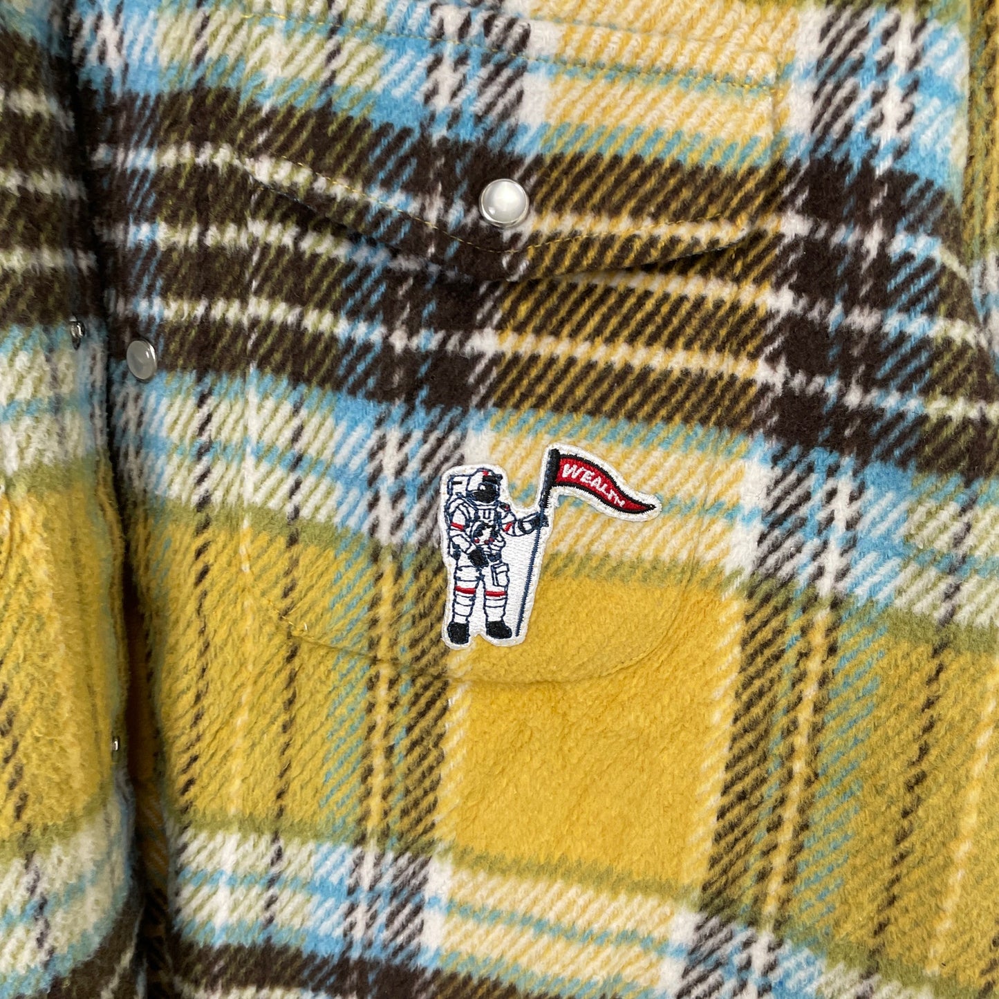 Billionaire boys club heavyweight flannel shirt L