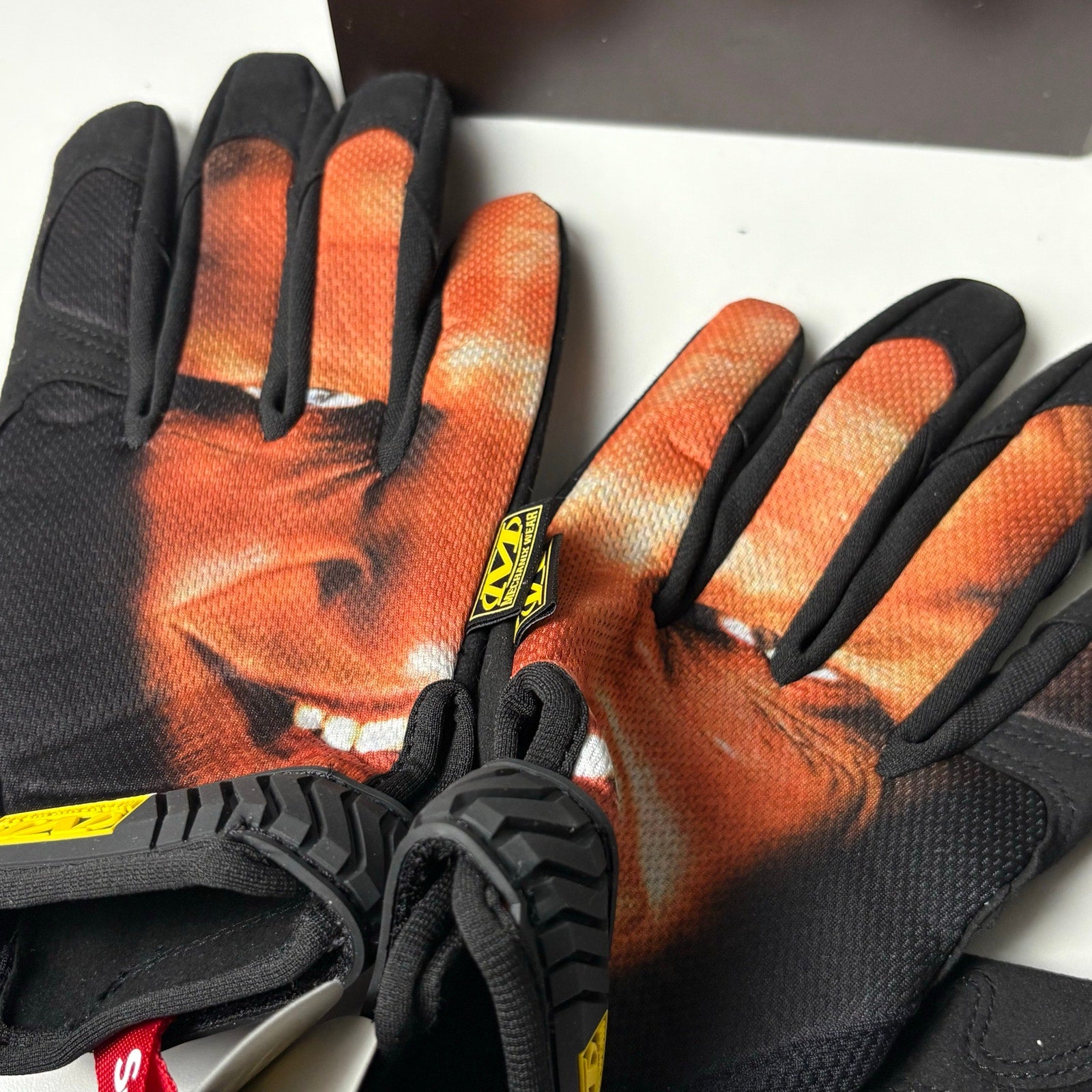 Supreme Aphex Twin Mechanix Work Gloves Multicolor DS NEW