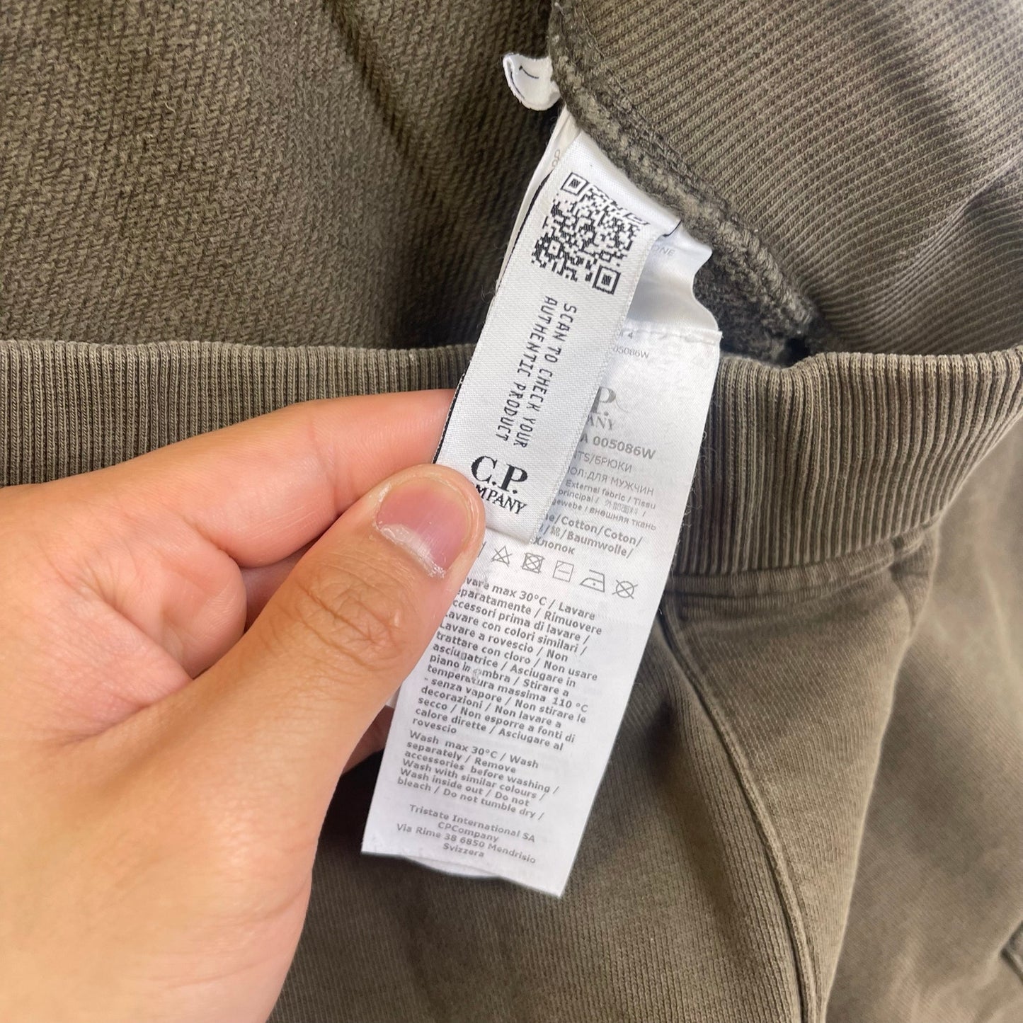 C.P company goggle sweatpant green L