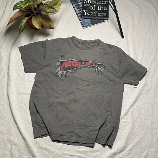 Metallica double sided logo tee XXL
