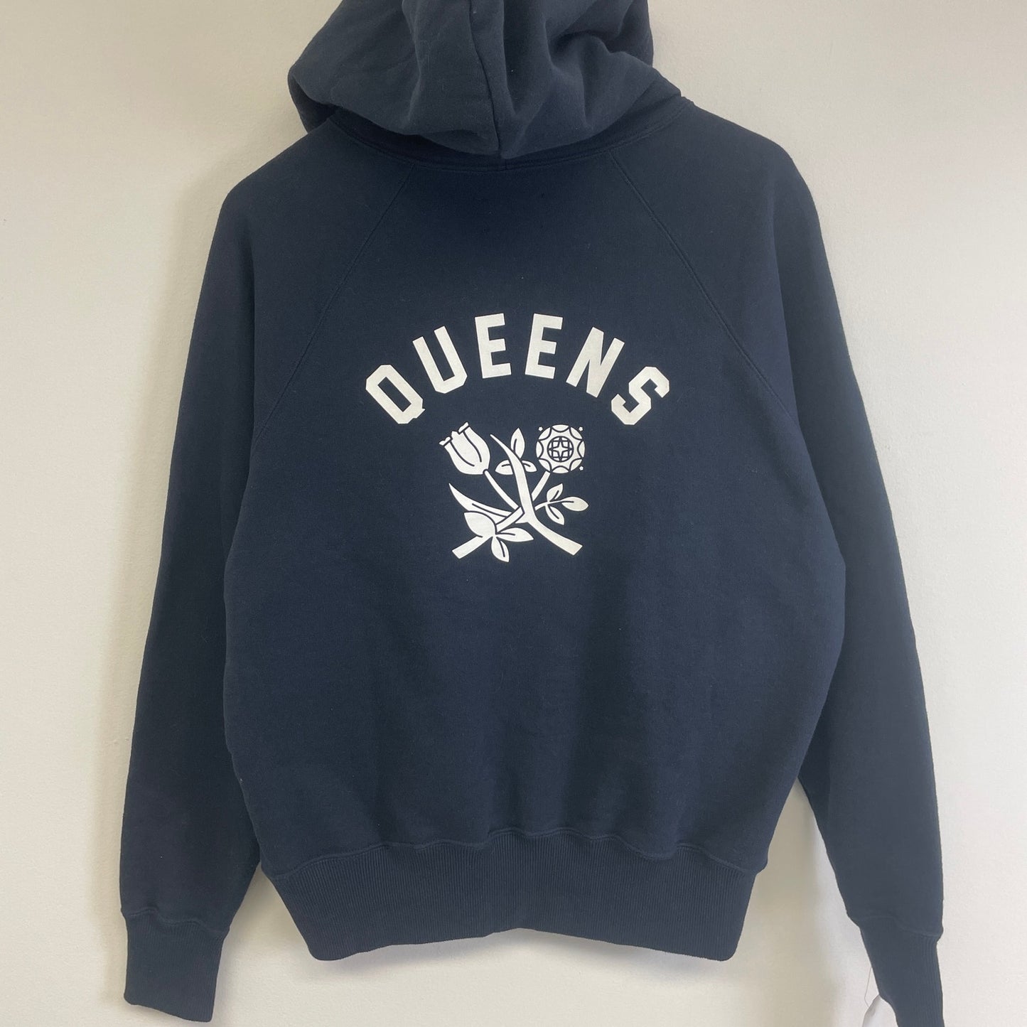 Aime Leon Dore Queens Crest Navy Hoodie S NWT