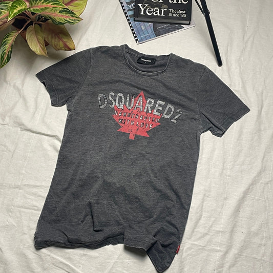 Dsquared2 leaf logo t shirt L