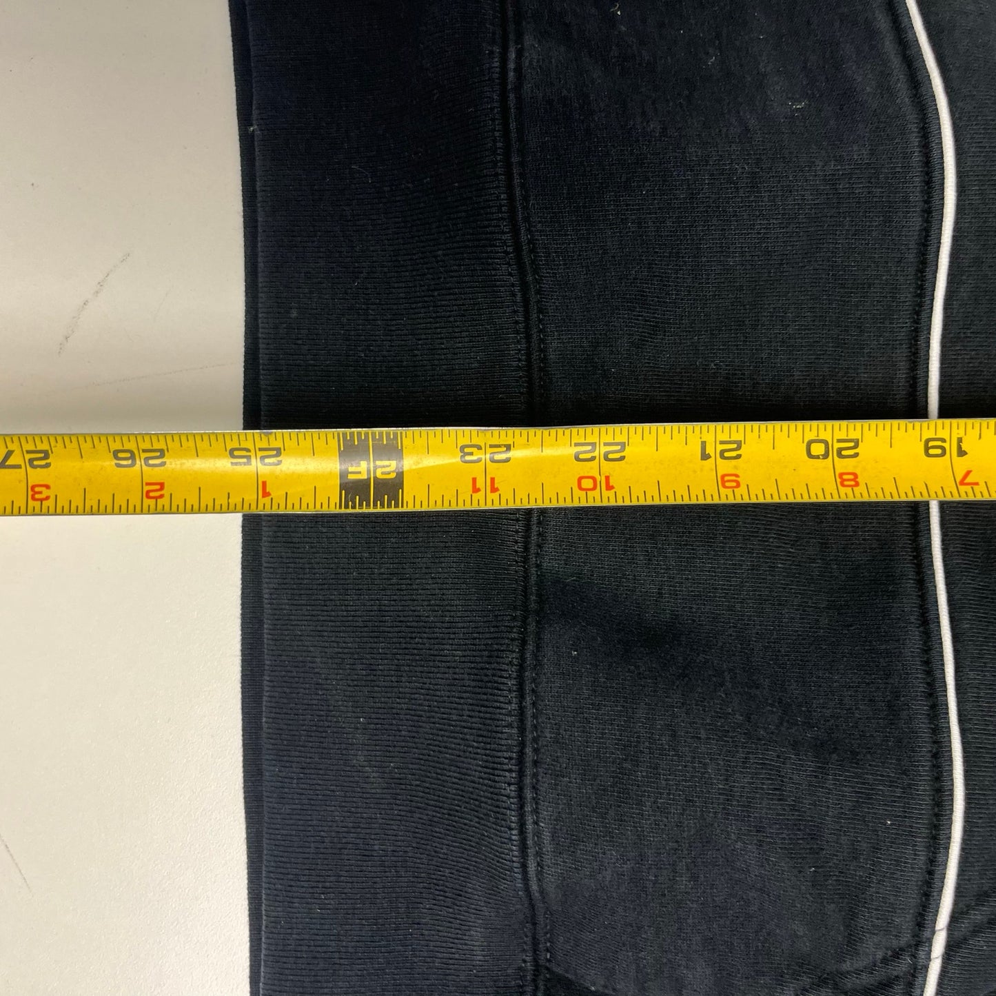 Supreme Black Piping Hoodie M