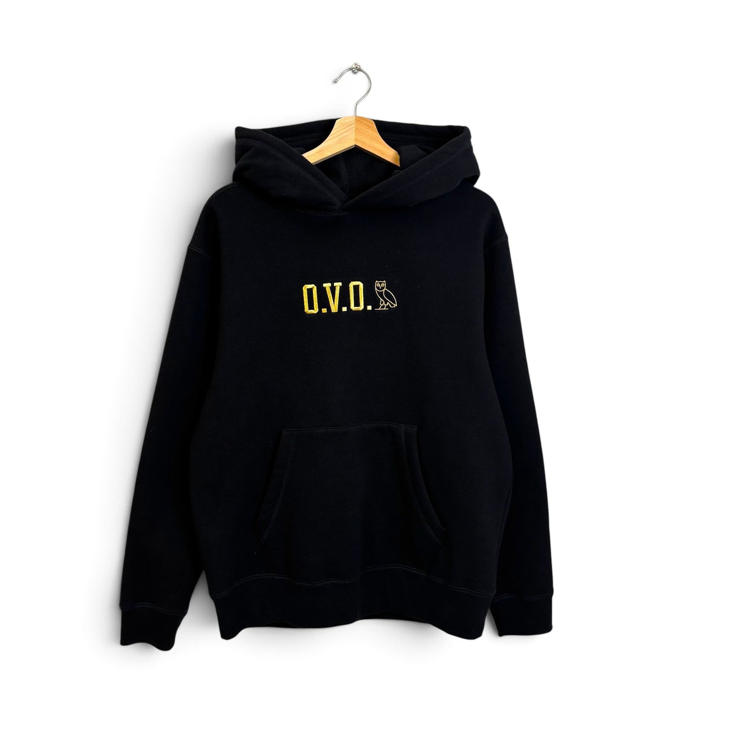 New OVO Spell Out Logo Hoodie M