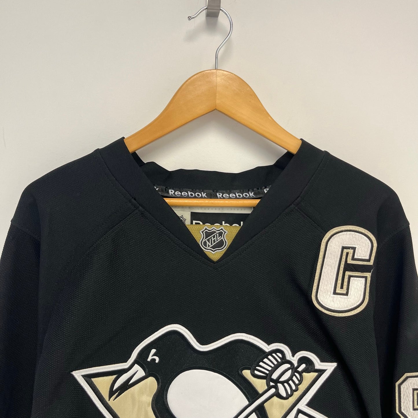 Vintage Sydney Crosby Pittsburgh Penguins Jersey L