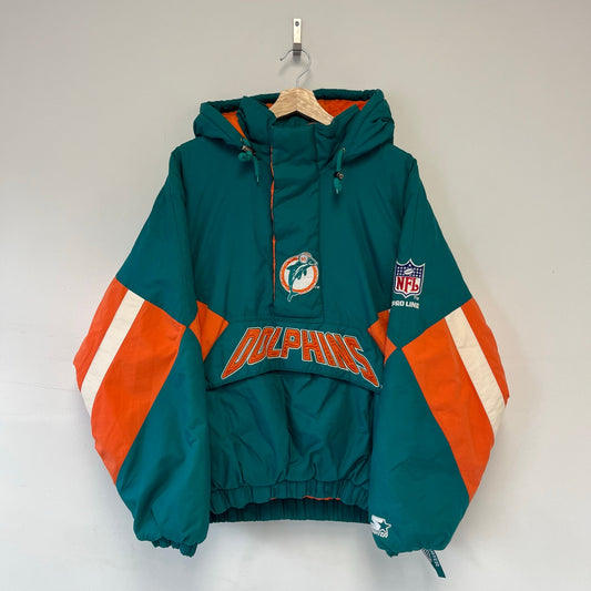 Vintage Dolphins Starter Jacket L