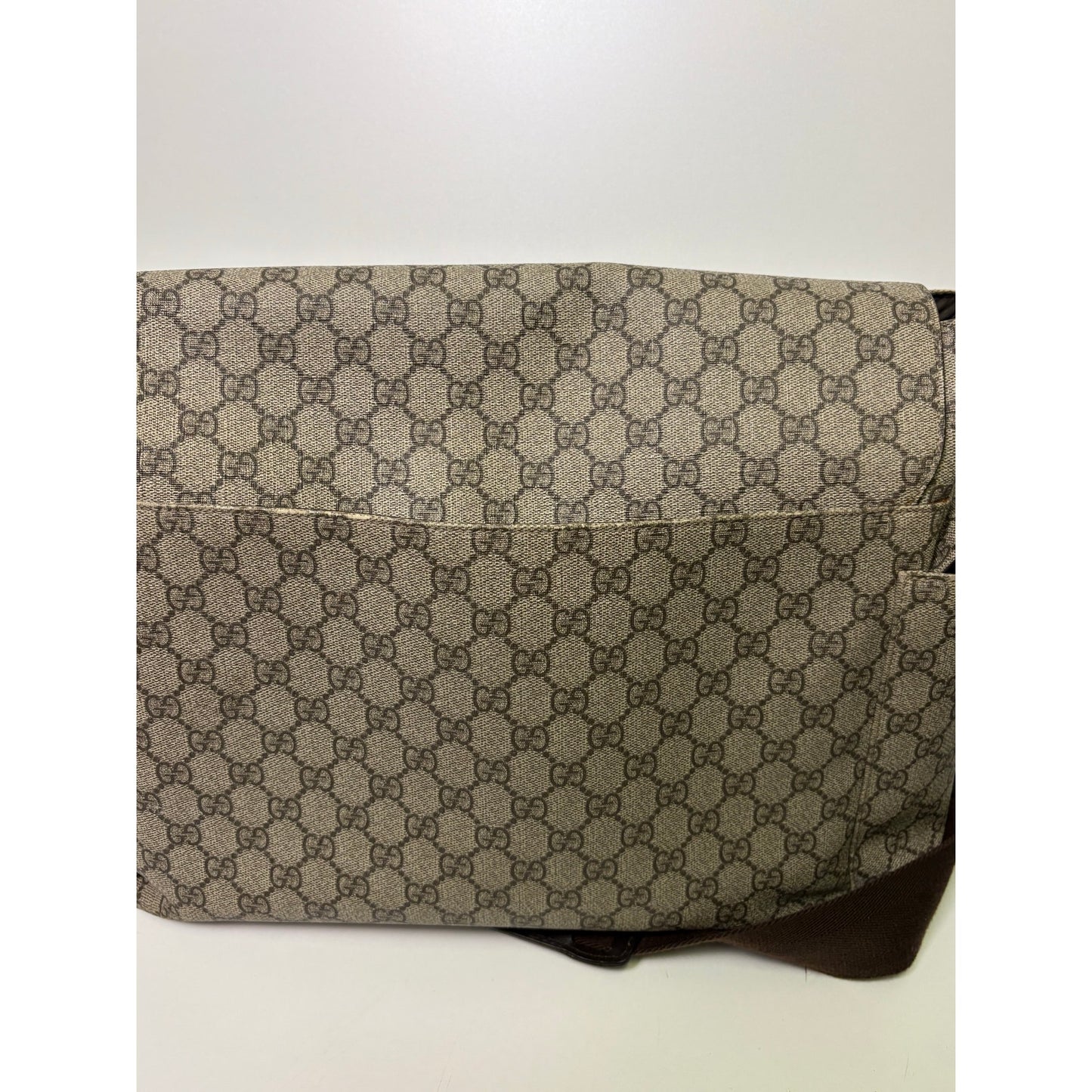 Gucci GG monogram supreme diaper crossbody side bag