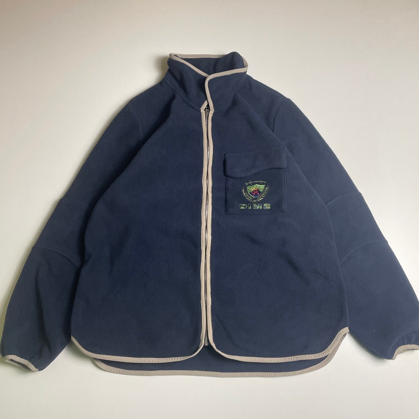 Dime MTL collared fleece jacketS