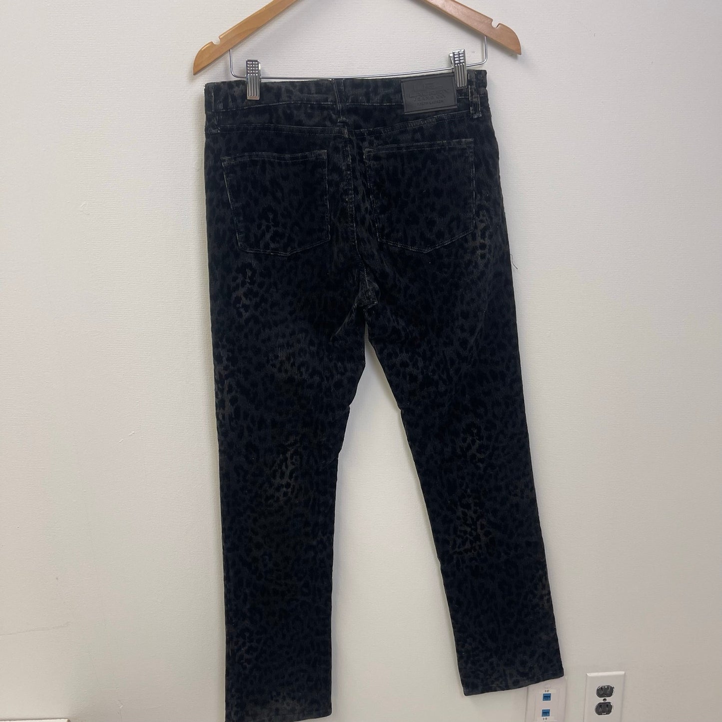 Lauren Ralph Lauren leopard print corduroy pants 4