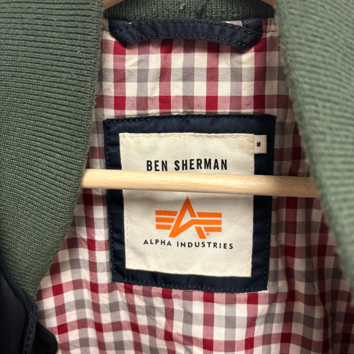 Ben Sherman Alpha industries MA-1 Flight Jacket Men M