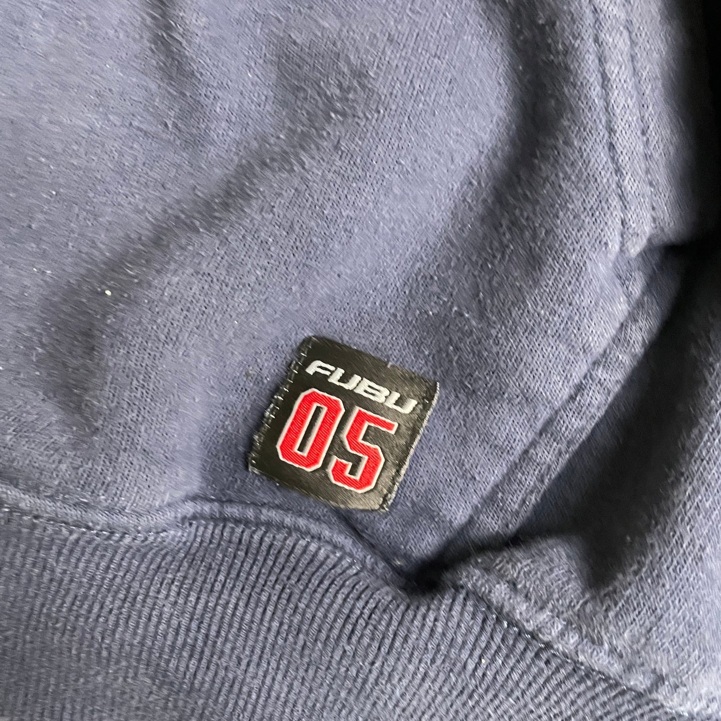 Vintage FUBU box logo y2k hoodie