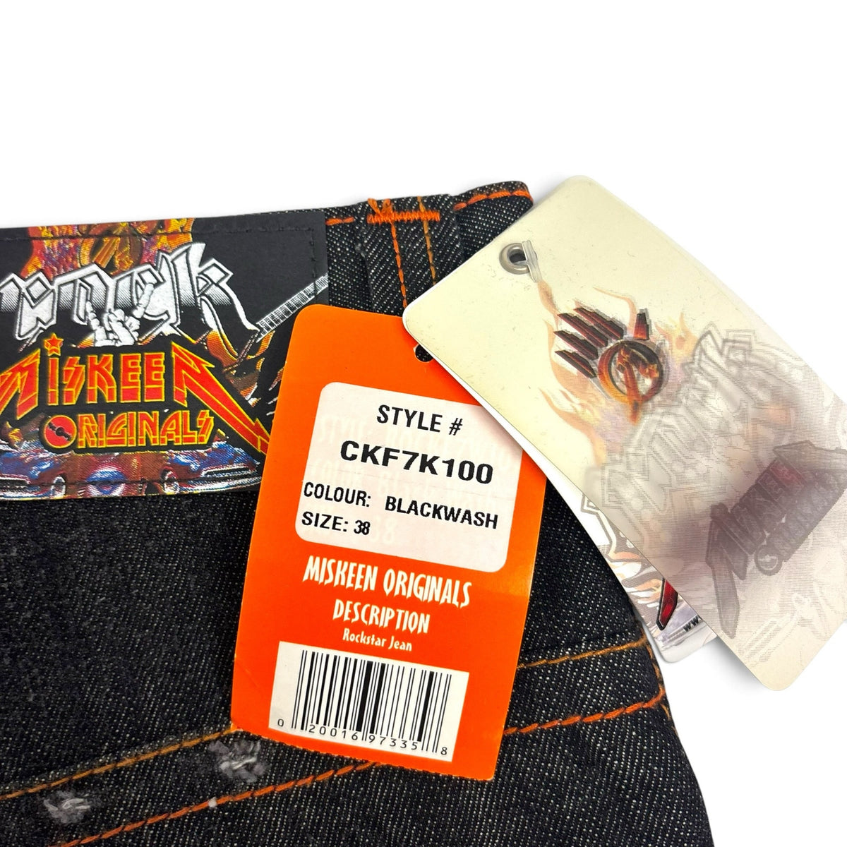 New Vintage Miskeen Roskstar Jeans 38