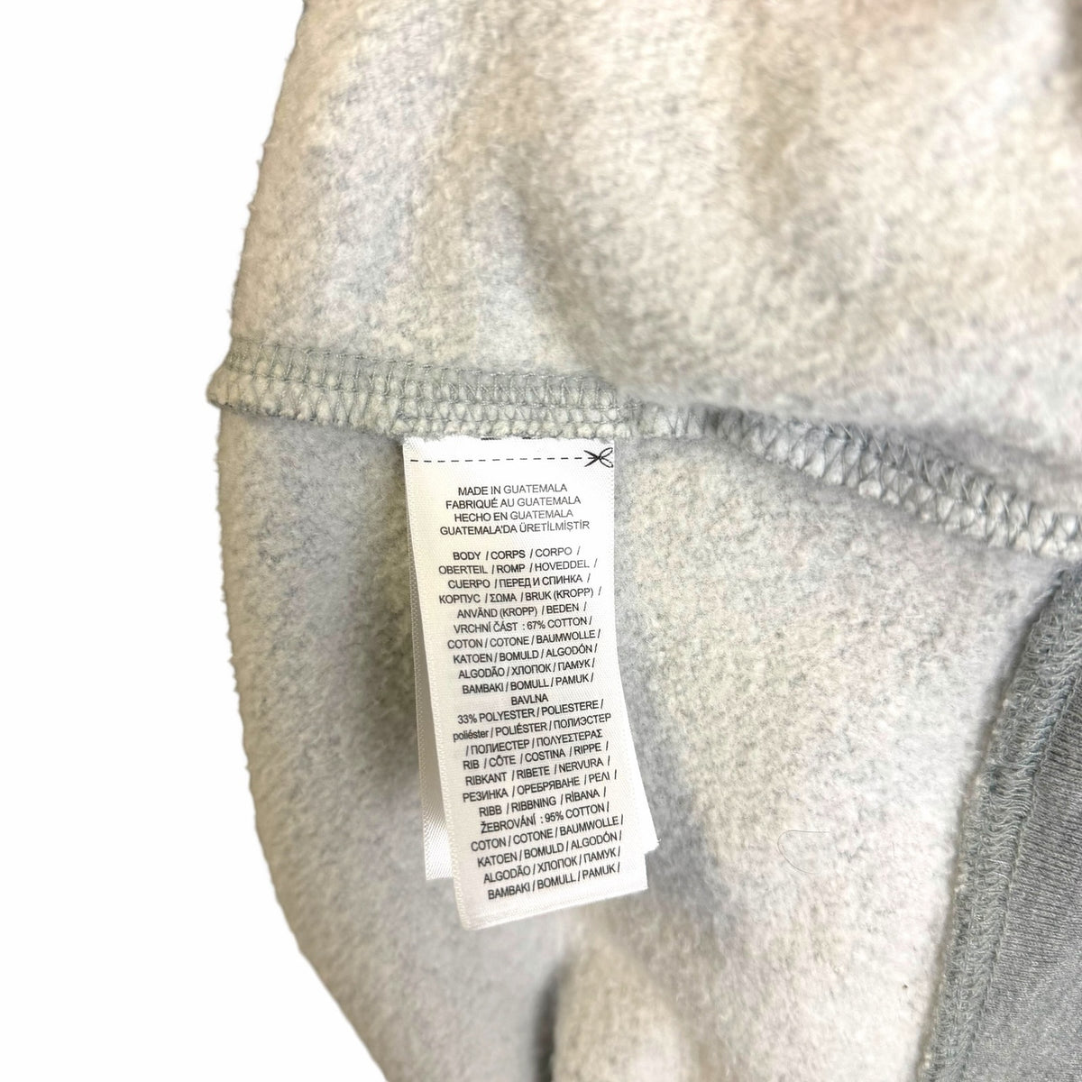 Polo Bear Ralph Lauren Grey Hoodie L