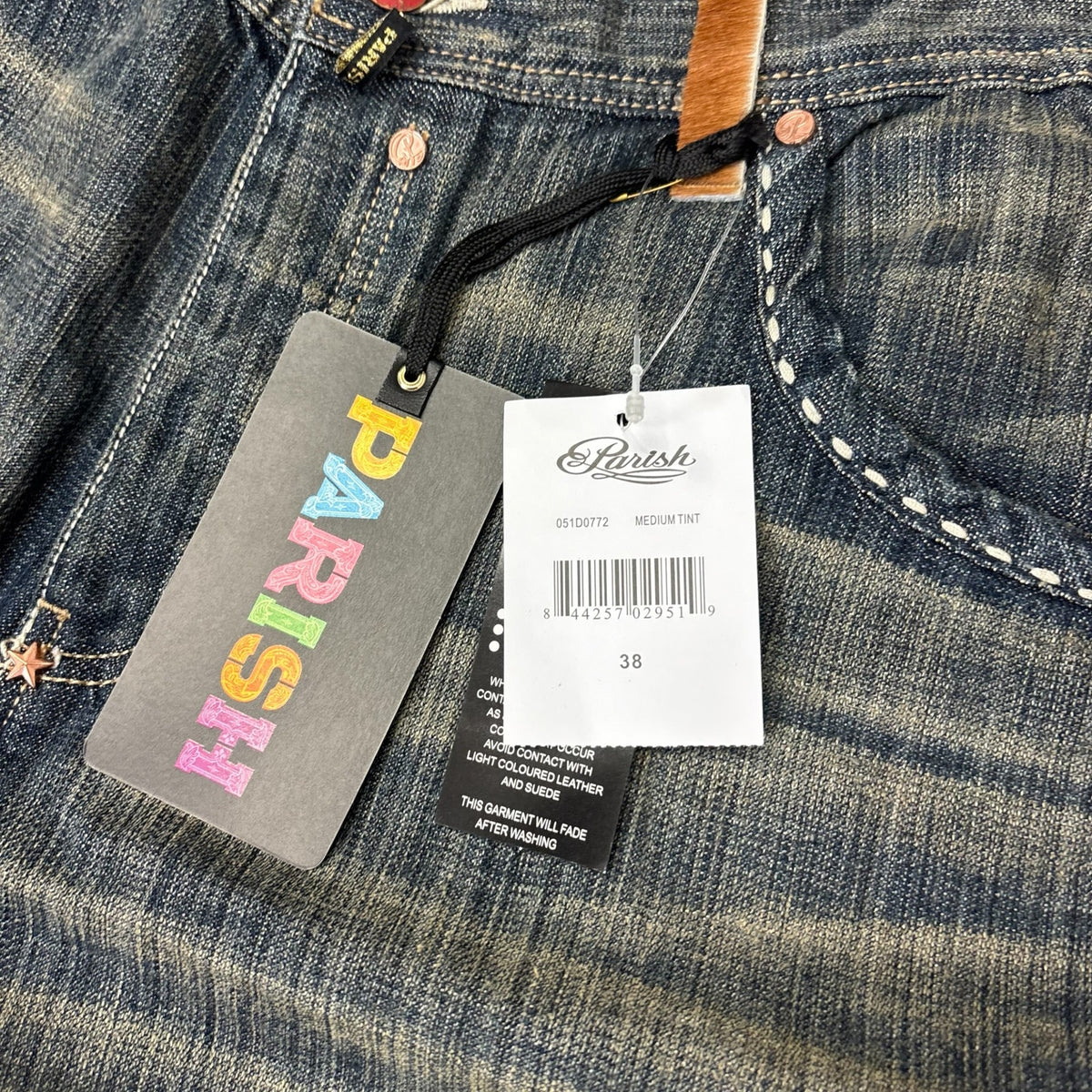 Brand New Y2K Parish Baggy Jeans 38