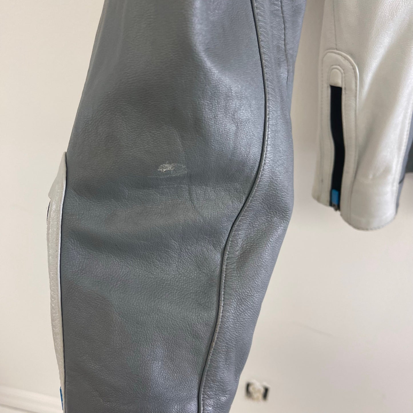 Air Jordan Lamb Leather Motorcycle Jacket  L