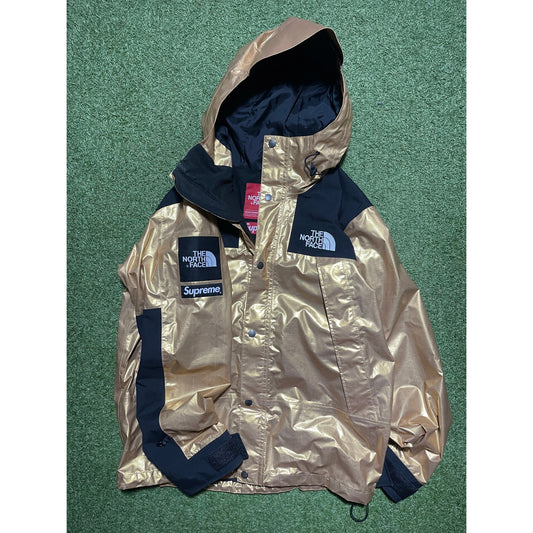 2018 gold Supreme X The North Face